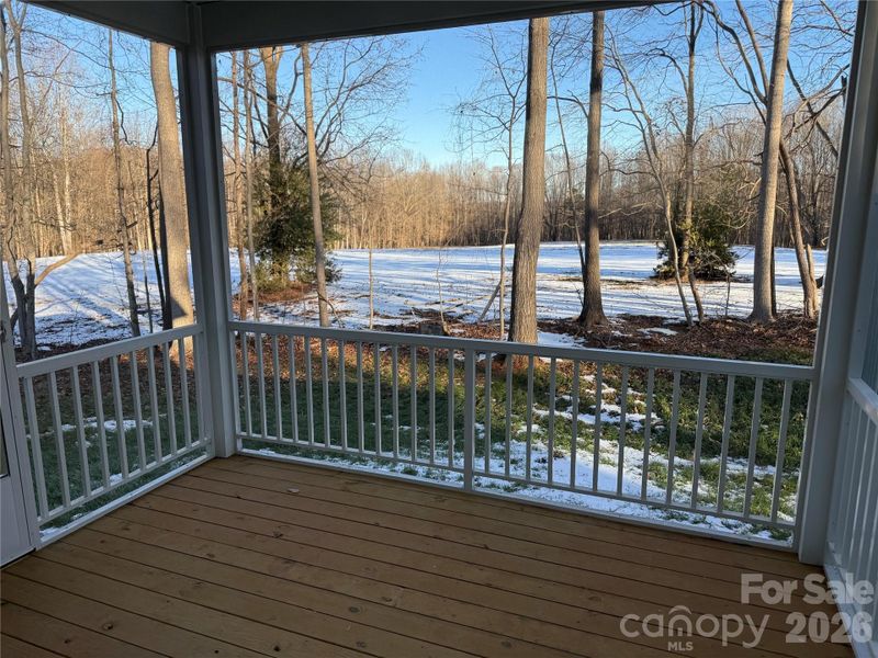 Exterior details and patio area of a home in , Statesville (Image 12).
