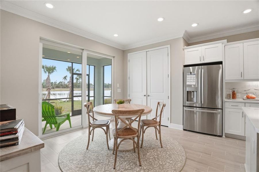 Furnished interior view inside a new home in , Sarasota (Image 29).