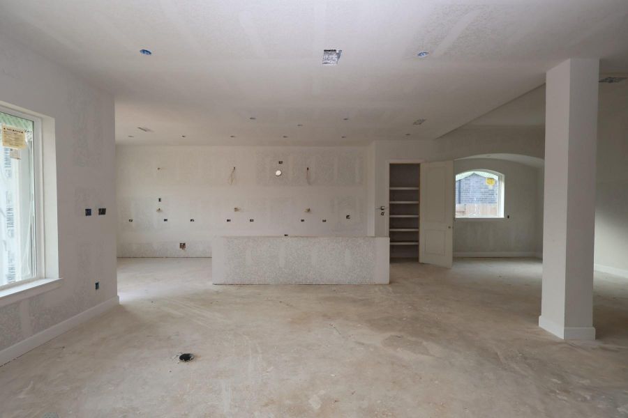 In-progress construction of a new home in Grand Central Park - Ascent Collection, Conroe, TX (Image 8).