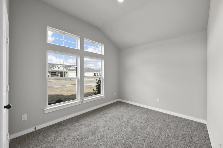 Representative unfurnished interior of a home built from the Hanover by Cheldan Homes in Sunset Ridge, Keene (Image 21). Representative unfurnished interior of a home built from the Hanover by Cheldan Homes in Sunset Ridge, Keene (Image 21).