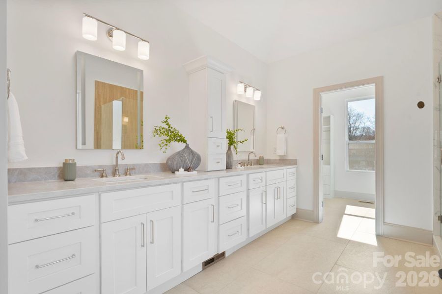 Furnished interior view inside a new home in , Mint Hill (Image 15).