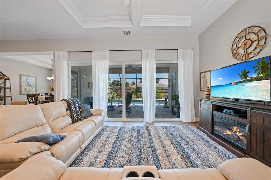 Furnished interior view inside a new home in , Punta Gorda (Image 5).