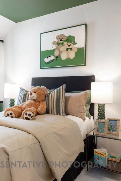 Furnished interior view inside a new home in Wolf Ranch, Georgetown (Image 33).