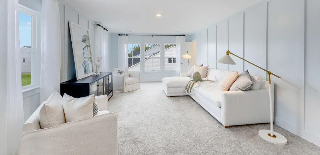 Furnished interior view inside a new home in Limehouse Farms, Summerville (Image 5).