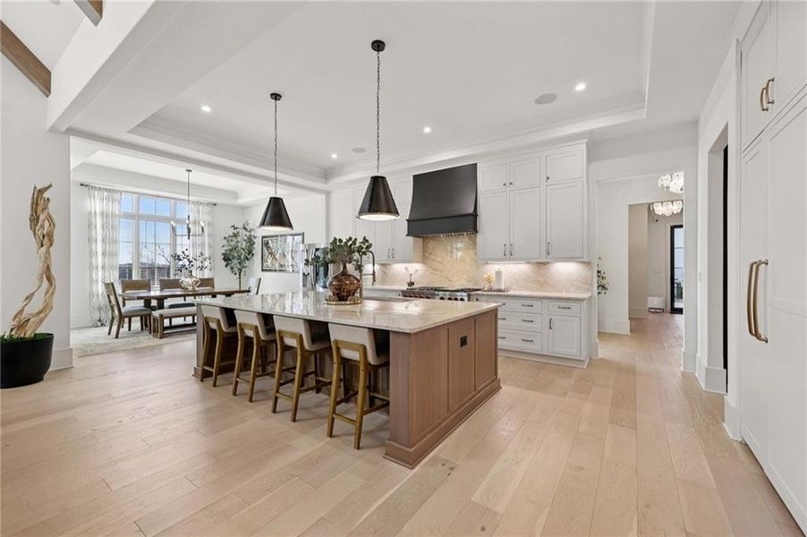 Furnished interior view inside a new home in , Suwanee (Image 21).