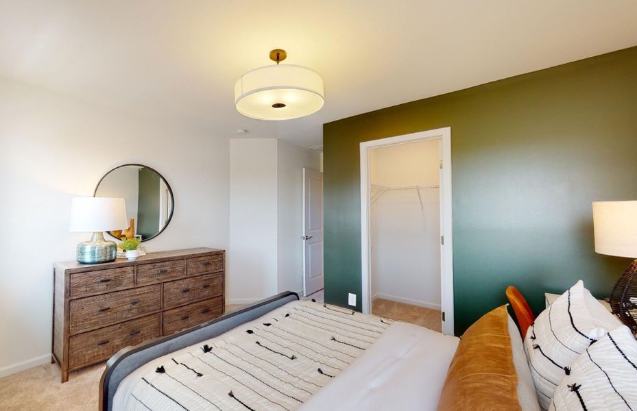 Furnished interior view inside a new home in Hamlet at Carothers Crossing, La Vergne (Image 30).