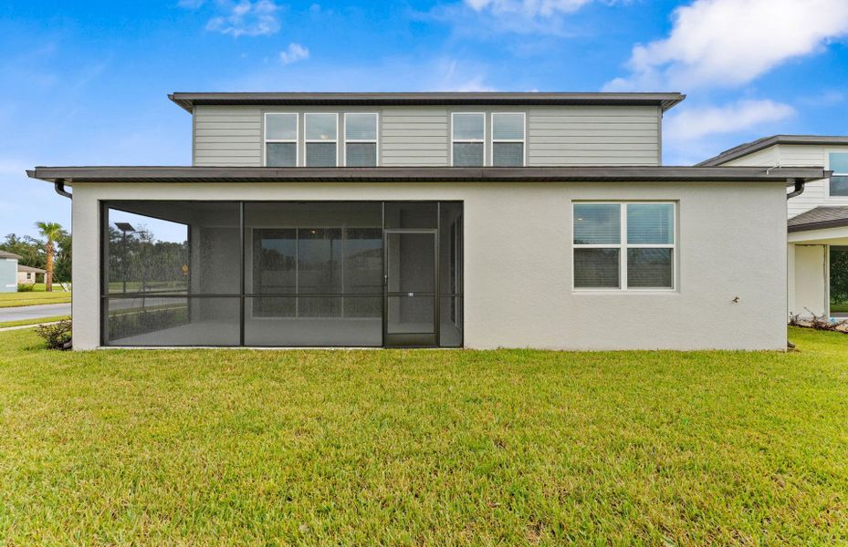 Exterior details and patio area of a home in Riverwood, Zephyrhills (Image 4). Exterior details and patio area of a home in Riverwood, Zephyrhills (Image 4).