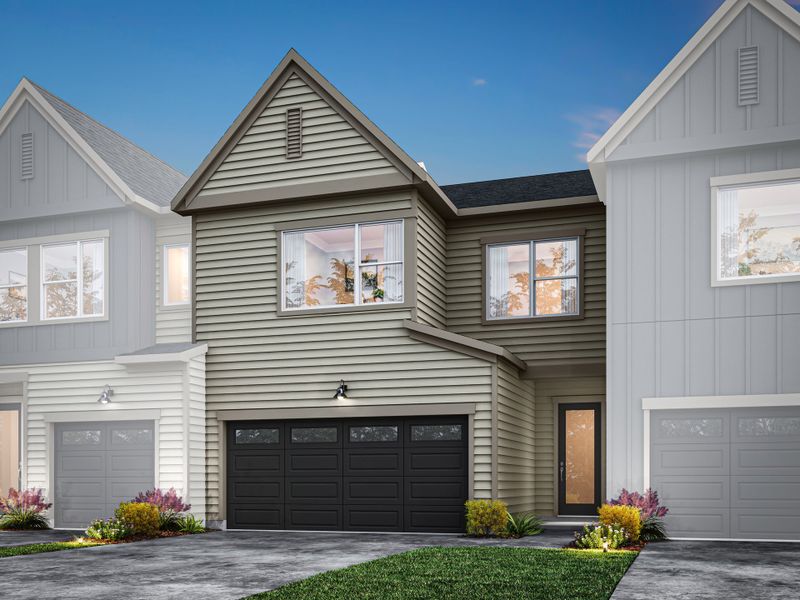 Representative exterior photo of a completed home built from the Felix by Tri Pointe Homes in Summit At Homestead, Chapel Hill, NC (Image 19).