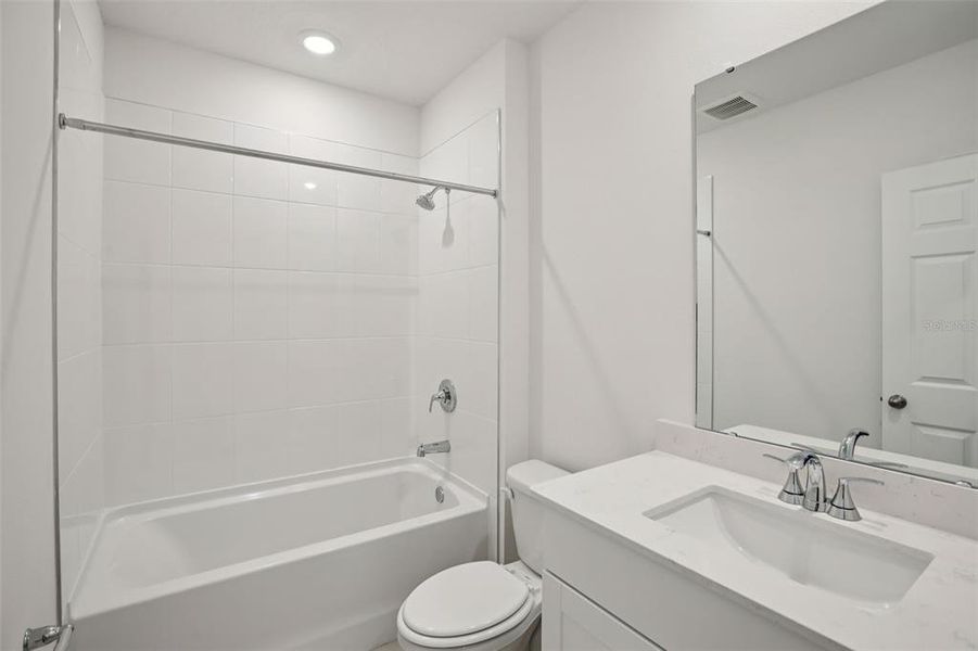 Furnished interior view inside a new home in Villamar - Signature Series, Winter Haven (Image 4).