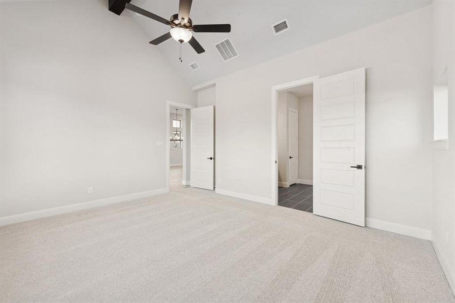 Spacious, unfurnished interior of a new home in South Pointe  Cottage Series, Mansfield (Image 24).