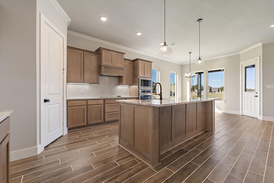 Furnished interior view inside a new home in Fannin Ranch, Leonard (Image 6).