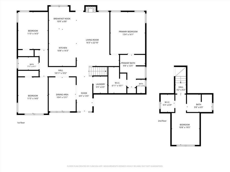 2D floor plan layout of this home in , Villa Rica, GA (Image 5).