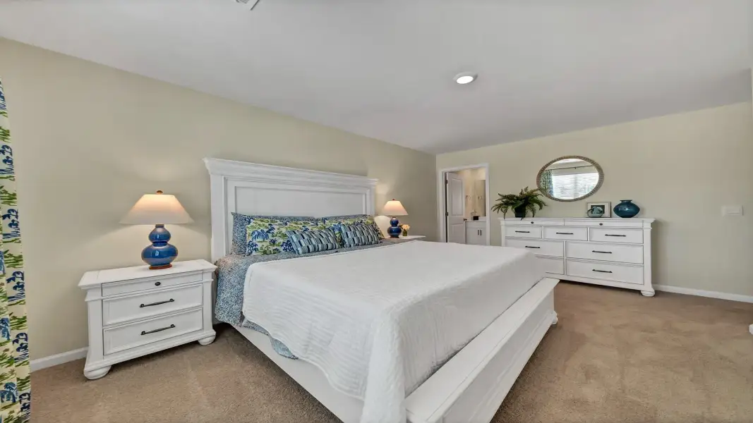 Furnished interior view inside a new home in Hunter's Branch Townhomes, Hopkins (Image 11).