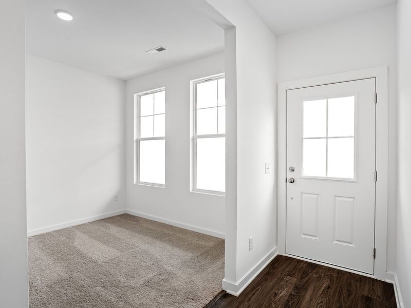 Spacious, unfurnished interior of a new home in Sage Farms, White House (Image 17). Spacious, unfurnished interior of a new home in Sage Farms, White House (Image 17).