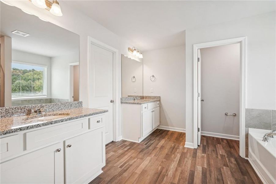 Furnished interior view inside a new home in Fairview Lake, Conyers (Image 10).