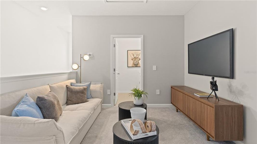 Furnished interior view inside a new home in , Davenport (Image 5).