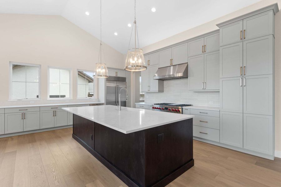 Residence 2 | Kitchen | V3 layout | The Summit at Castle Pines by Trumark Homes