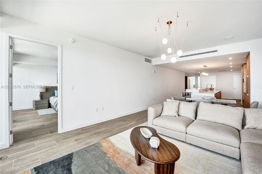 Furnished interior view inside a new home in , Pompano Beach (Image 12).