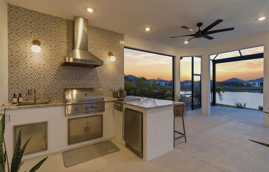 Furnished interior view inside a new home in , Palmetto (Image 41).