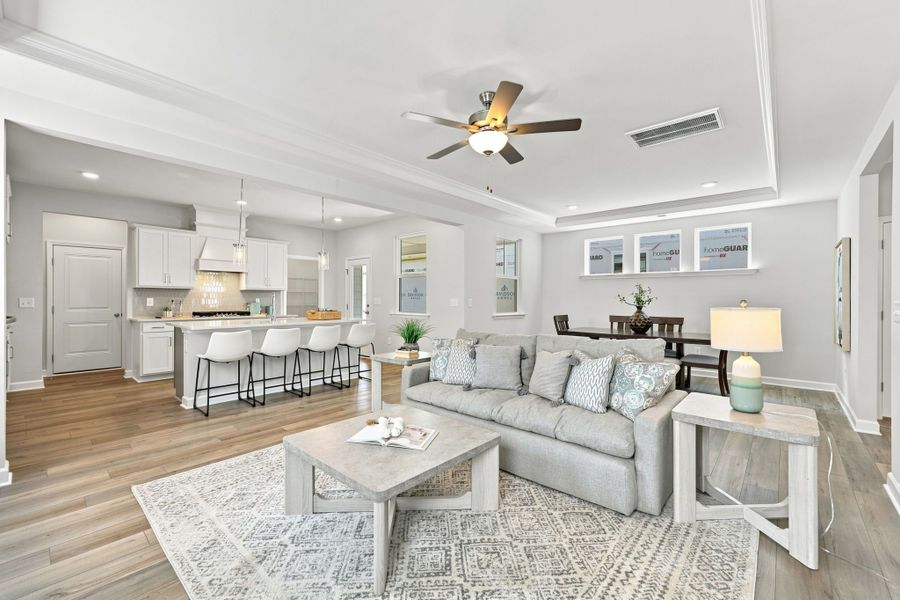 Representative furnished interior of a home built from the The Oakmont A by Davidson Homes LLC in Bradshaw Farms, Mount Juliet (Image 6).