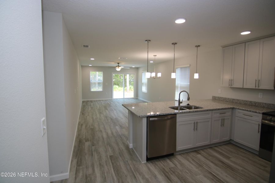 Furnished interior view inside a new home in , Jacksonville (Image 8).