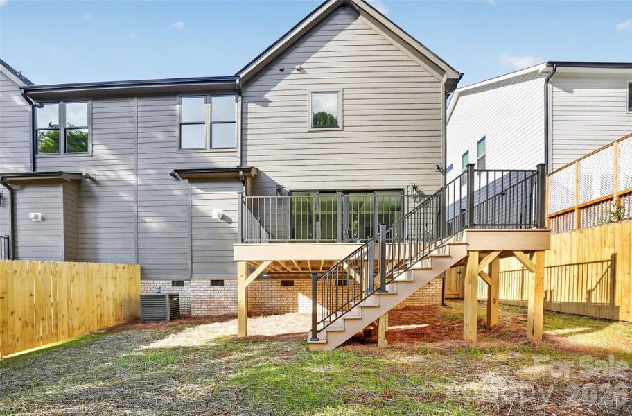 Exterior details and patio area of a home in , Charlotte (Image 27). Exterior details and patio area of a home in , Charlotte (Image 27).
