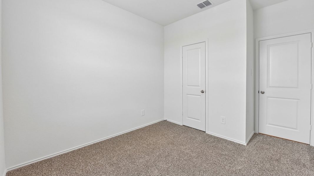 Spacious, unfurnished interior of a new home in Wayside, Uhland (Image 27). Spacious, unfurnished interior of a new home in Wayside, Uhland (Image 27).