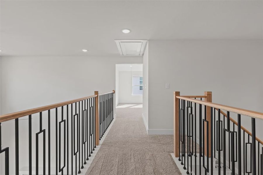 Spacious, unfurnished interior of a new home in The Grove at Blackhawk, Pflugerville (Image 34).