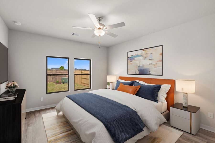 Furnished interior view inside a new home in Cypress Green, Hockley (Image 10). Furnished interior view inside a new home in Cypress Green, Hockley (Image 10).