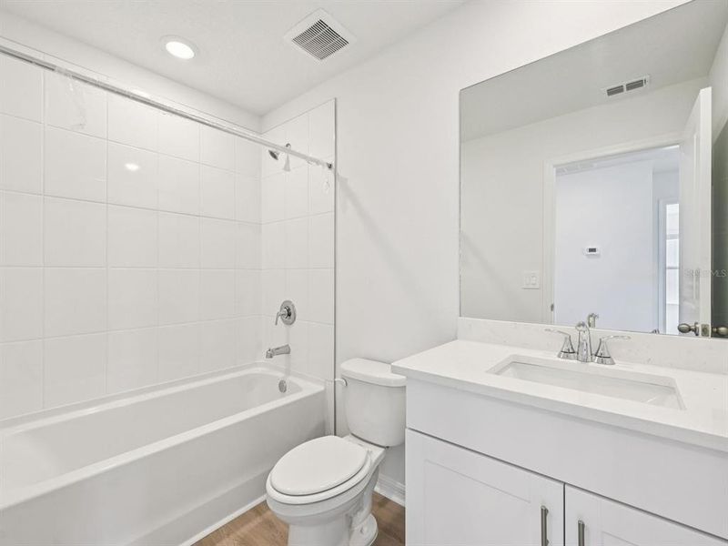 Furnished interior view inside a new home in Oakfield Trails - Signature Series, Parrish (Image 7).