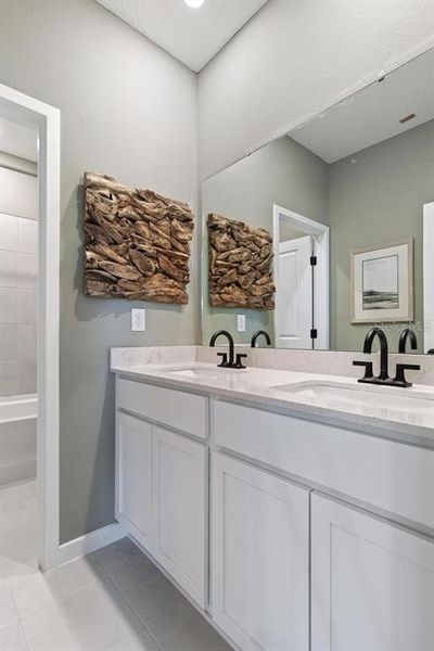 Furnished interior view inside a new home in Seminole Palms, Palm Coast (Image 49).