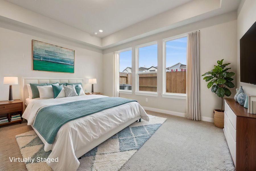 Furnished interior view inside a new home in Katy Grand Village - Luxe Series, Katy (Image 4). Furnished interior view inside a new home in Katy Grand Village - Luxe Series, Katy (Image 4).