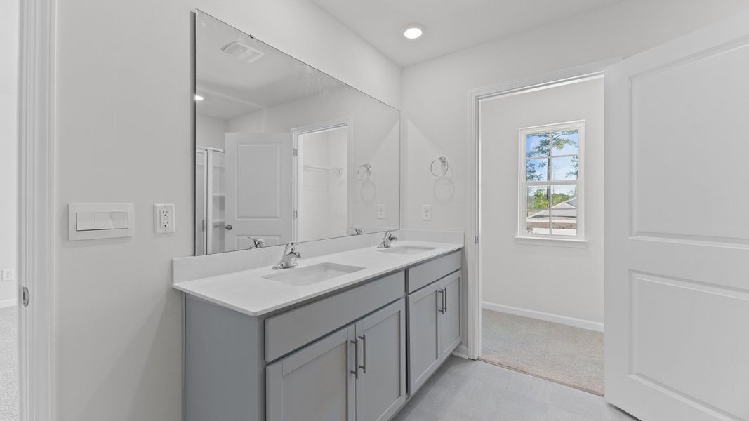 Furnished interior view inside a new home in West New Bern, New Bern (Image 9).