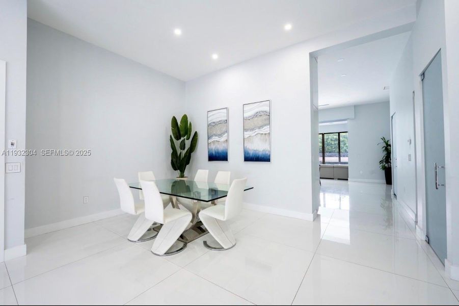 Furnished interior view inside a new home in , Miami (Image 5).