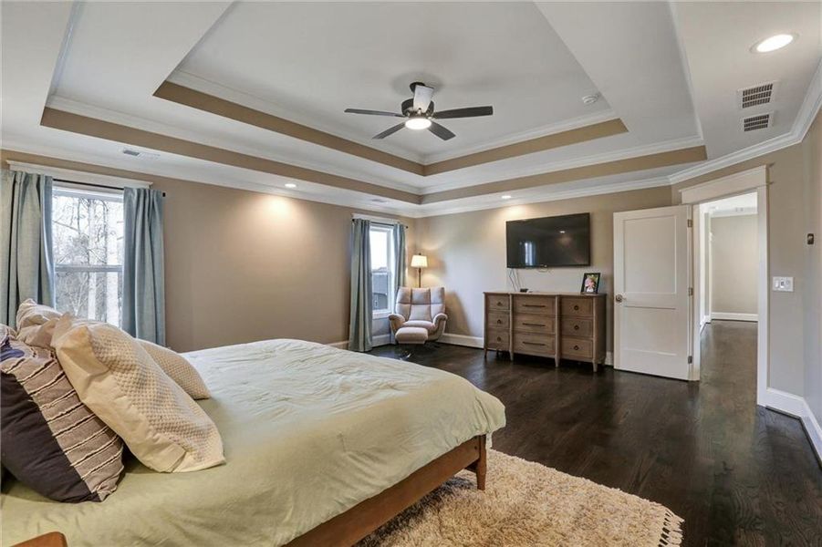 Furnished interior view inside a new home in , Buford (Image 10). Furnished interior view inside a new home in , Buford (Image 10).