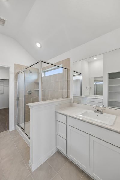 Furnished interior view inside a new home in Riviera Pines, Huffman (Image 13).