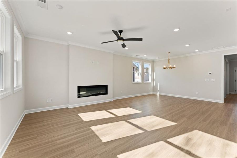 Spacious, unfurnished interior of a new home in Linden Grove, Powder Springs (Image 18).