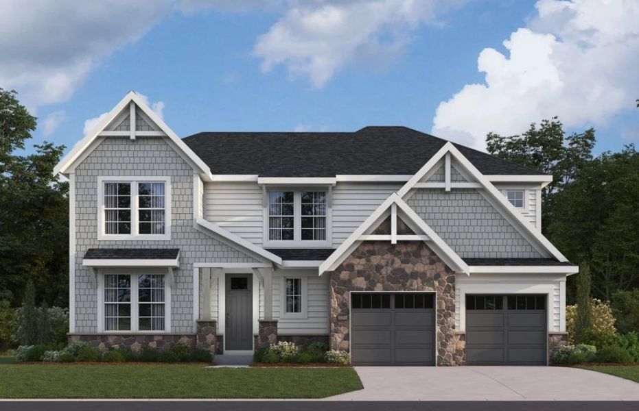 Representative exterior photo of a completed home built from the Pearson by Fischer Homes in Woodberry, Canton, GA (Image 7). Representative exterior photo of a completed home built from the Pearson by Fischer Homes in Woodberry, Canton, GA (Image 7).