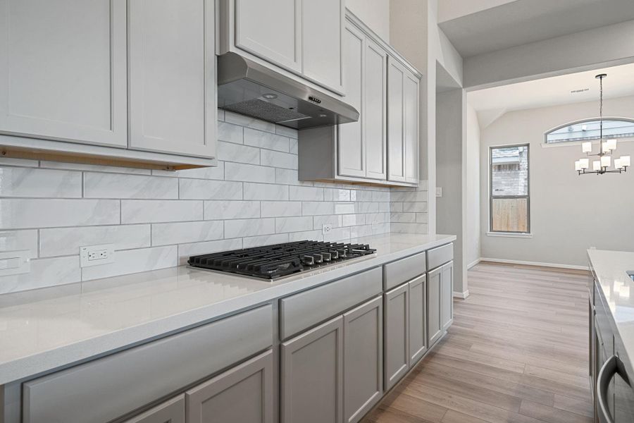Furnished interior view inside a new home in The Meadows at Imperial Oaks 60', Conroe (Image 11). Furnished interior view inside a new home in The Meadows at Imperial Oaks 60', Conroe (Image 11).