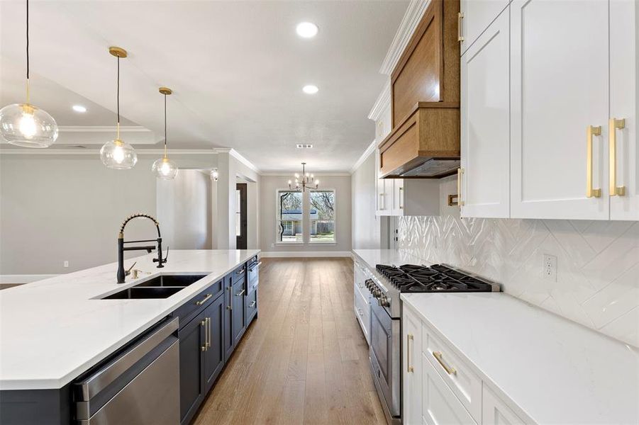 Furnished interior view inside a new home in , Arlington (Image 18).