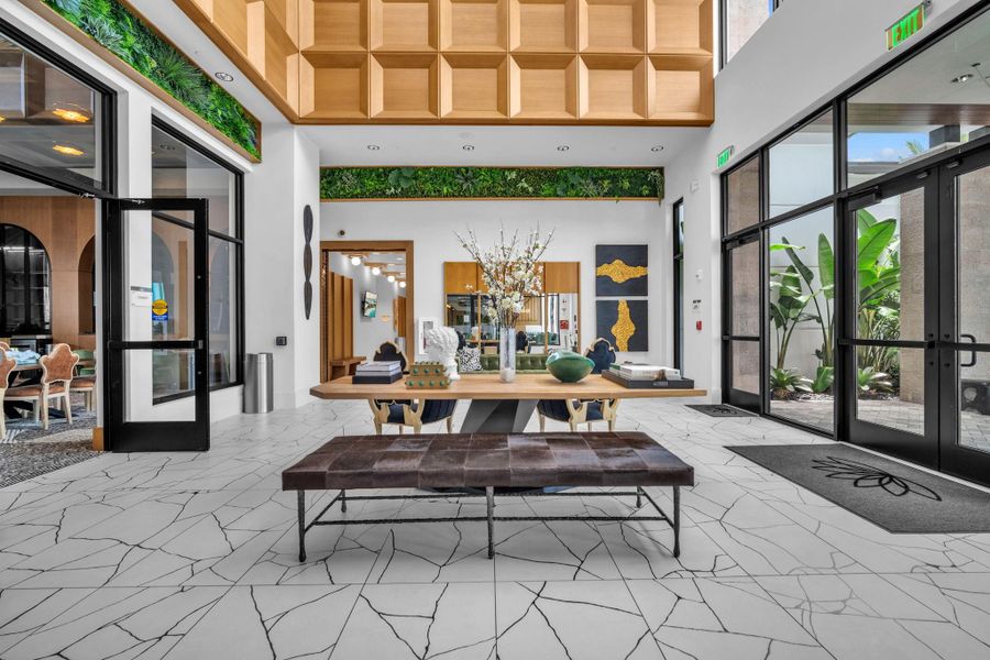 Furnished interior view inside a new home in , Boca Raton (Image 15).