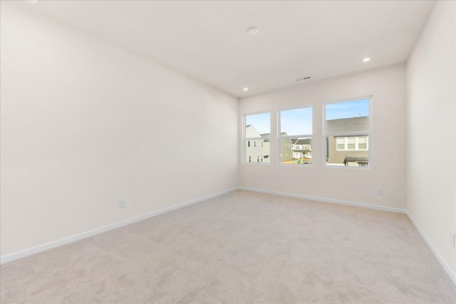 Spacious, unfurnished interior of a new home in Fifteen 15 Cannon, Charlotte (Image 38).