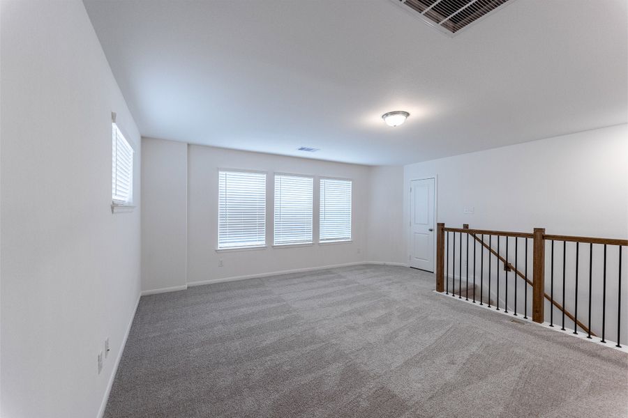 Spacious, unfurnished interior of a new home in Windrose Green, Angleton (Image 24). Spacious, unfurnished interior of a new home in Windrose Green, Angleton (Image 24).