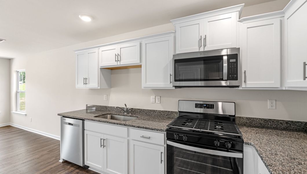 Furnished interior view inside a new home in Varner Station, Woodruff (Image 6).