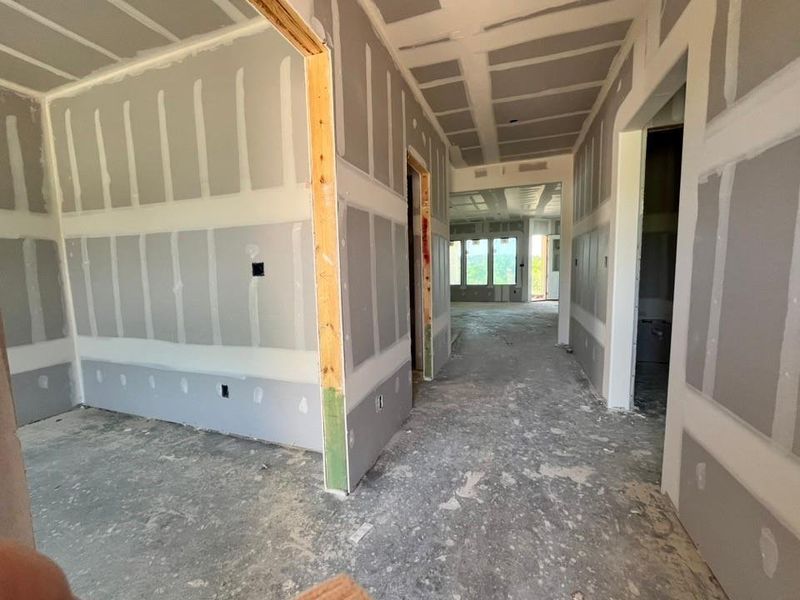 In-progress construction of a new home in Eagle Ridge Estates, Weatherford, TX (Image 5).