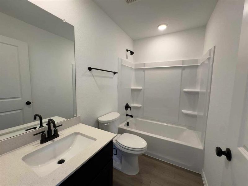 Furnished interior view inside a new home in Monticello Park, Princeton (Image 5).