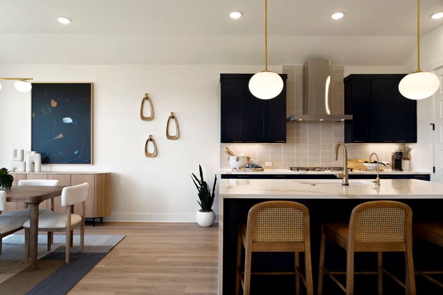 Furnished interior view inside a new home in Lagos Reserve, Manor (Image 24).