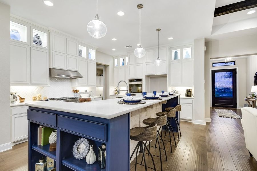 Representative furnished interior of a home built from the Catalina by Giddens Homes in Clearwater Ranch, Liberty Hill (Image 78).
