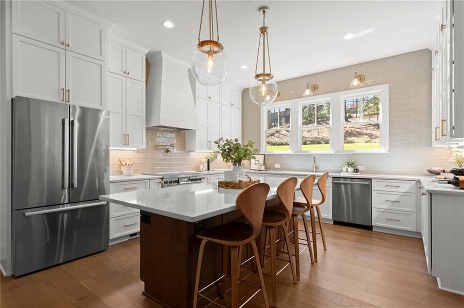 Furnished interior view inside a new home in , Marietta (Image 46). Furnished interior view inside a new home in , Marietta (Image 46).