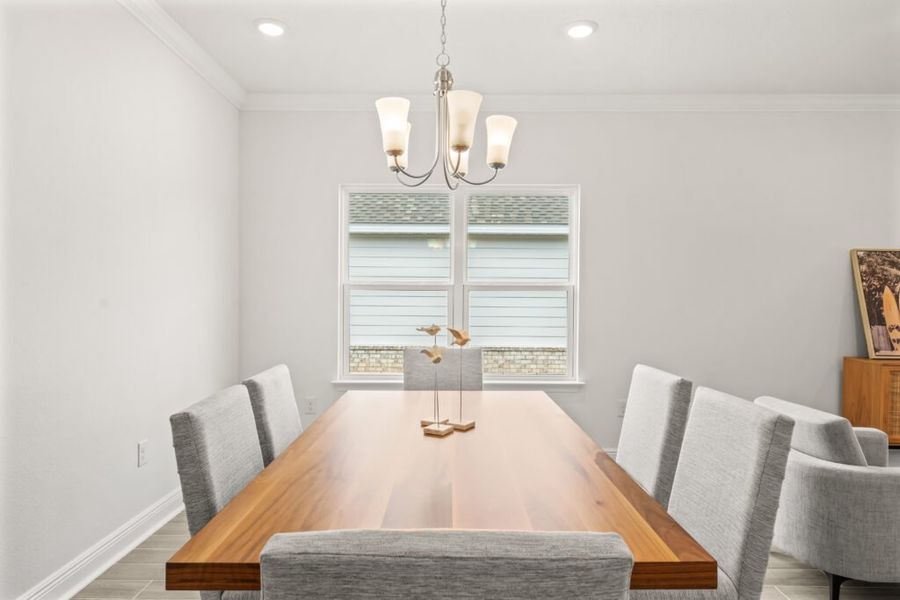 Furnished interior view inside a new home in Natureview, Freeport (Image 22).